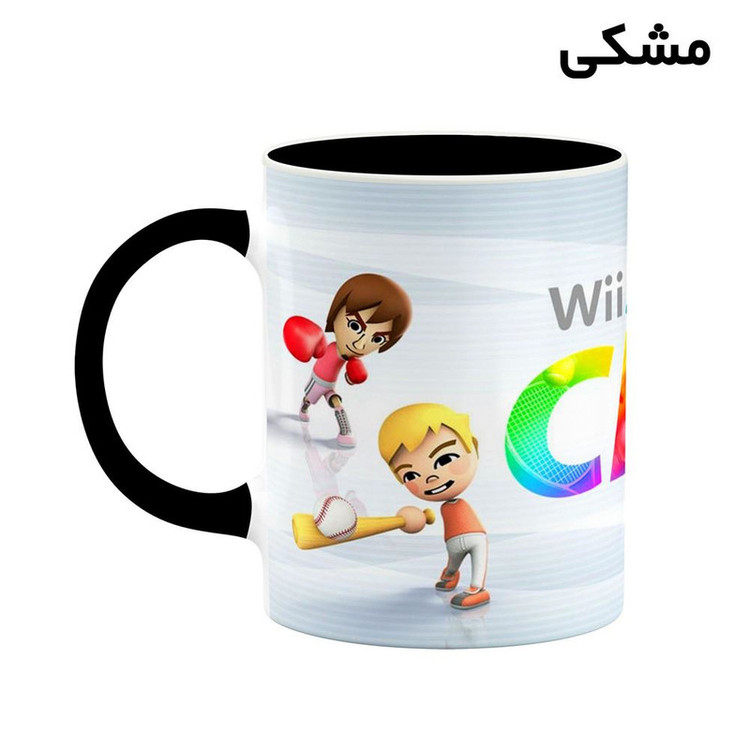 ماگ کاکتی مدل بازی Wii Sports کد mgh31336