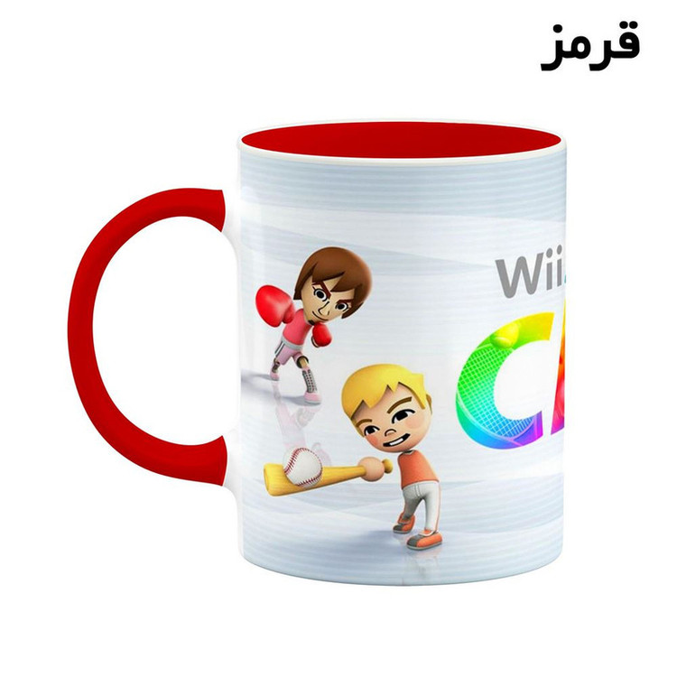 ماگ کاکتی مدل بازی Wii Sports کد mgh31336
