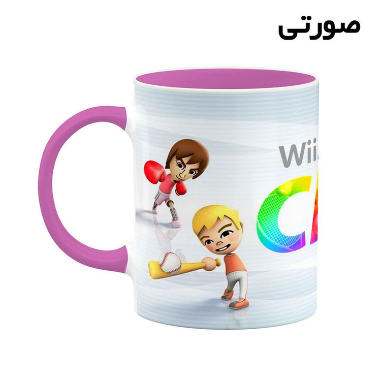 ماگ کاکتی مدل بازی Wii Sports کد mgh31336