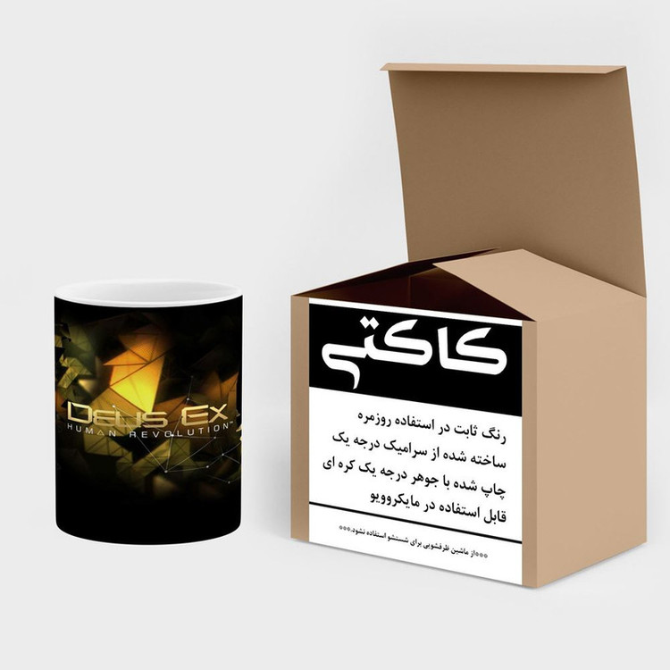 ماگ کاکتی مدل بازی Deus Ex کد mgh28148