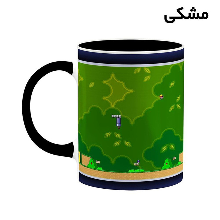 ماگ کاکتی مدل بازی سوپر ماریو Super Mario World کد mgh30655