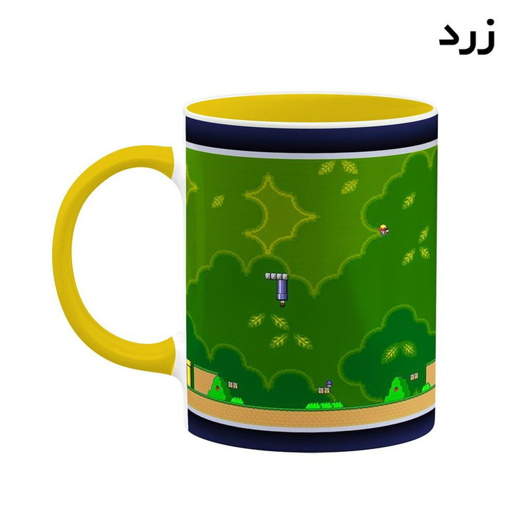 ماگ کاکتی مدل بازی سوپر ماریو Super Mario World کد mgh30655