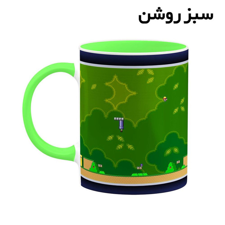 ماگ کاکتی مدل بازی سوپر ماریو Super Mario World کد mgh30655