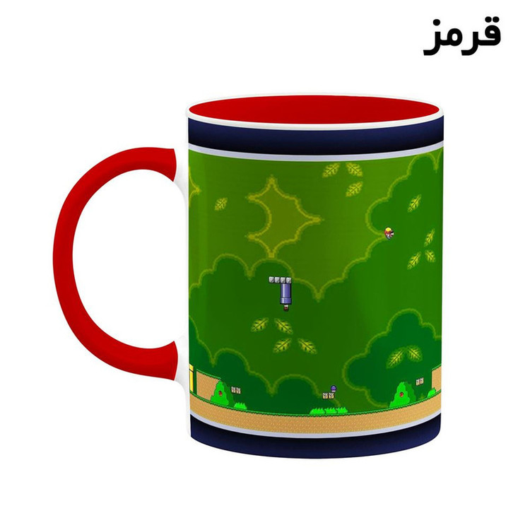 ماگ کاکتی مدل بازی سوپر ماریو Super Mario World کد mgh30655