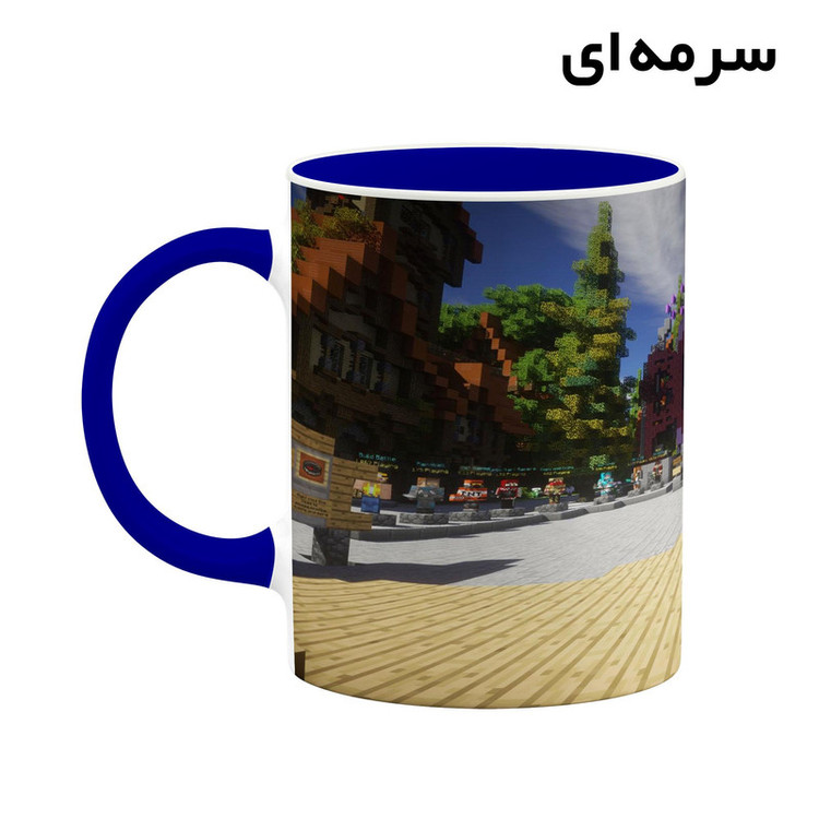 ماگ کاکتی طرح ماینکرافت minecraft مدل mgh41133