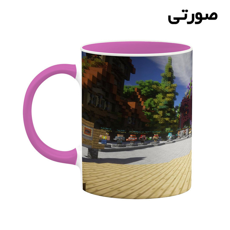 ماگ کاکتی طرح ماینکرافت minecraft مدل mgh41133