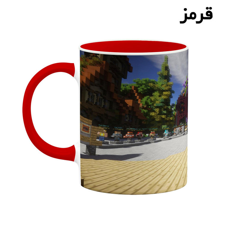 ماگ کاکتی طرح ماینکرافت minecraft مدل mgh41133