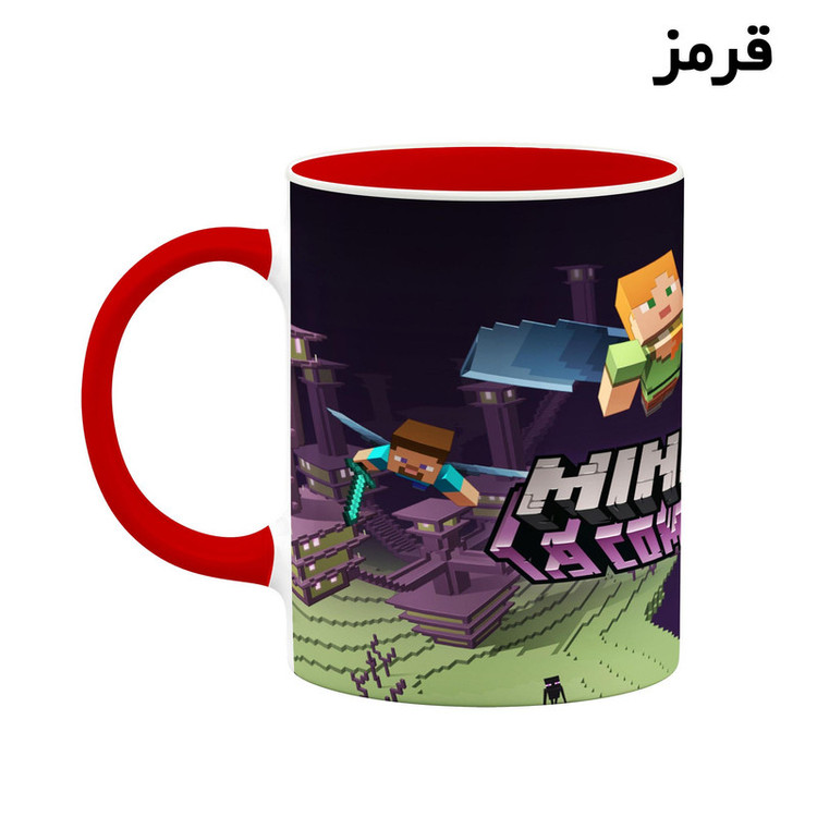 ماگ کاکتی طرح ماینکرافت minecraft مدل mgh41151