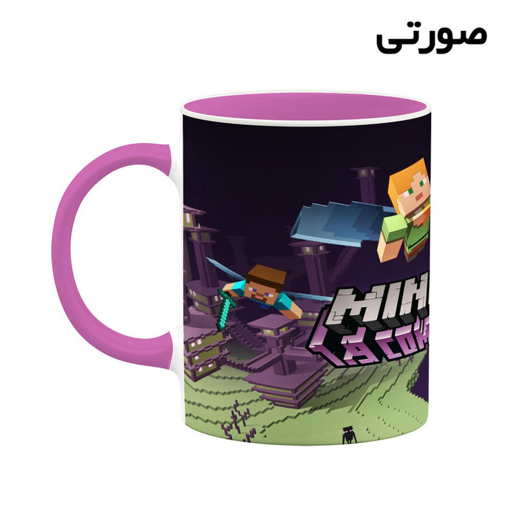 ماگ کاکتی طرح ماینکرافت minecraft مدل mgh41151