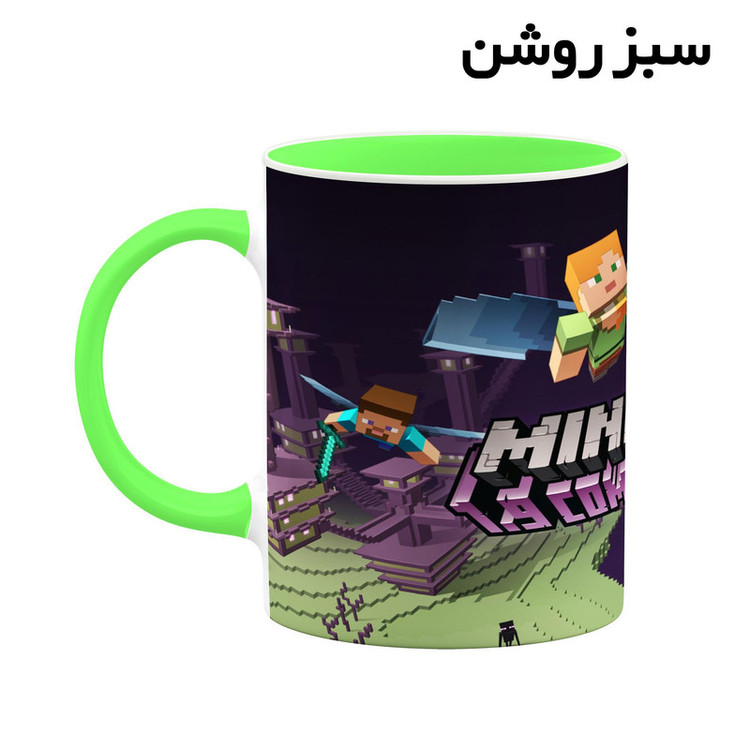 ماگ کاکتی طرح ماینکرافت minecraft مدل mgh41151