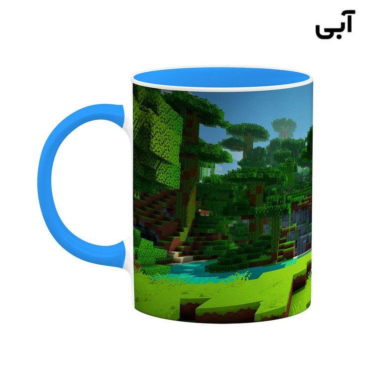 ماگ کاکتی طرح ماینکرافت minecraft مدل mgh41120