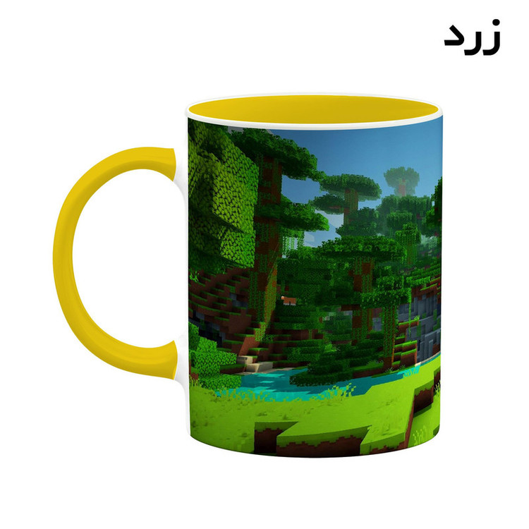 ماگ کاکتی طرح ماینکرافت minecraft مدل mgh41120
