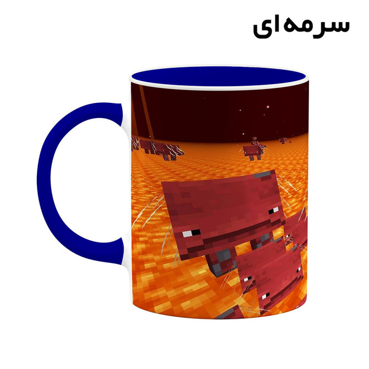 ماگ کاکتی طرح ماینکرافت minecraft مدل mgh41113