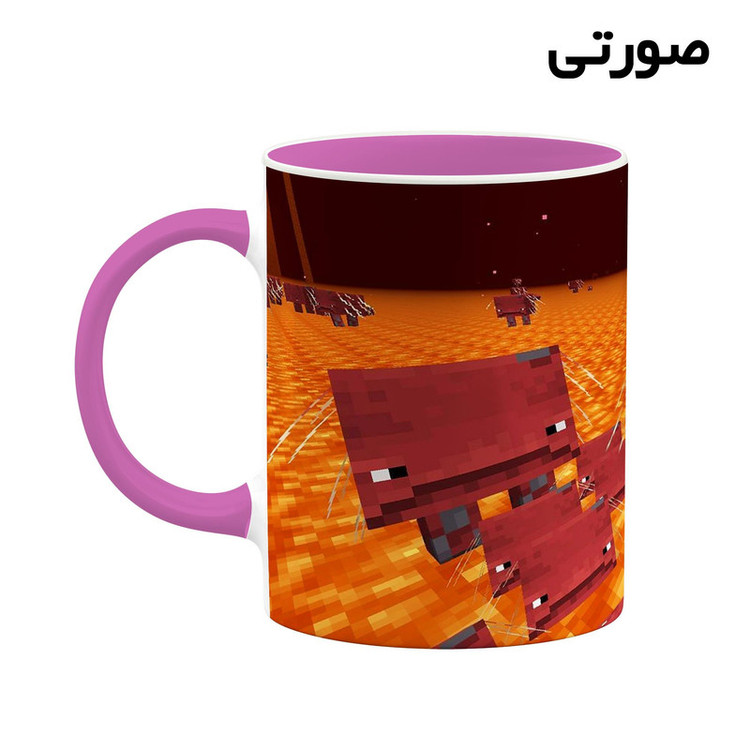 ماگ کاکتی طرح ماینکرافت minecraft مدل mgh41113