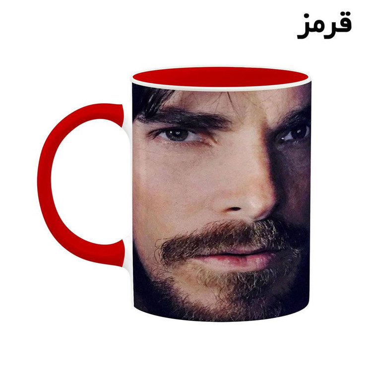 ماگ کاکتی طرح Christian Bale مدل mgh25654