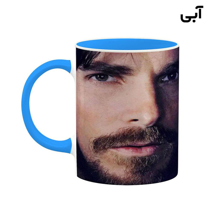 ماگ کاکتی طرح Christian Bale مدل mgh25654