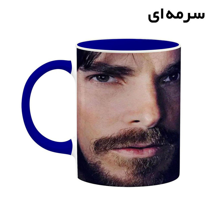 ماگ کاکتی طرح Christian Bale مدل mgh25654