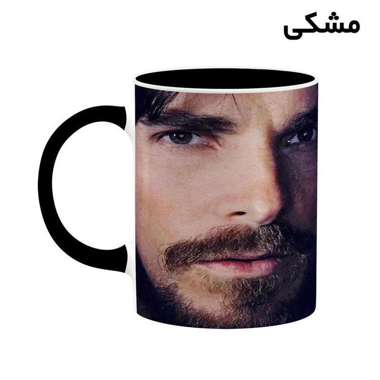 ماگ کاکتی طرح Christian Bale مدل mgh25654