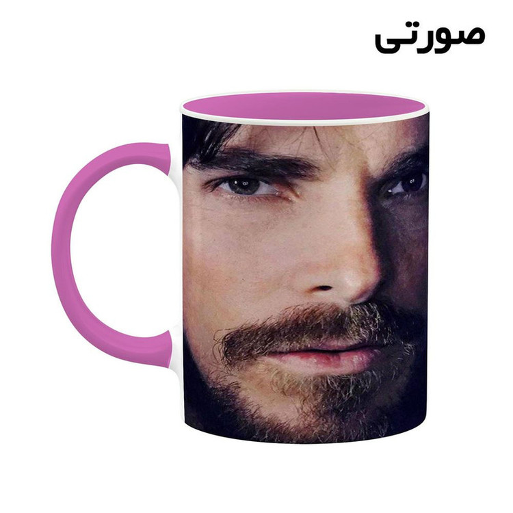ماگ کاکتی طرح Christian Bale مدل mgh25654