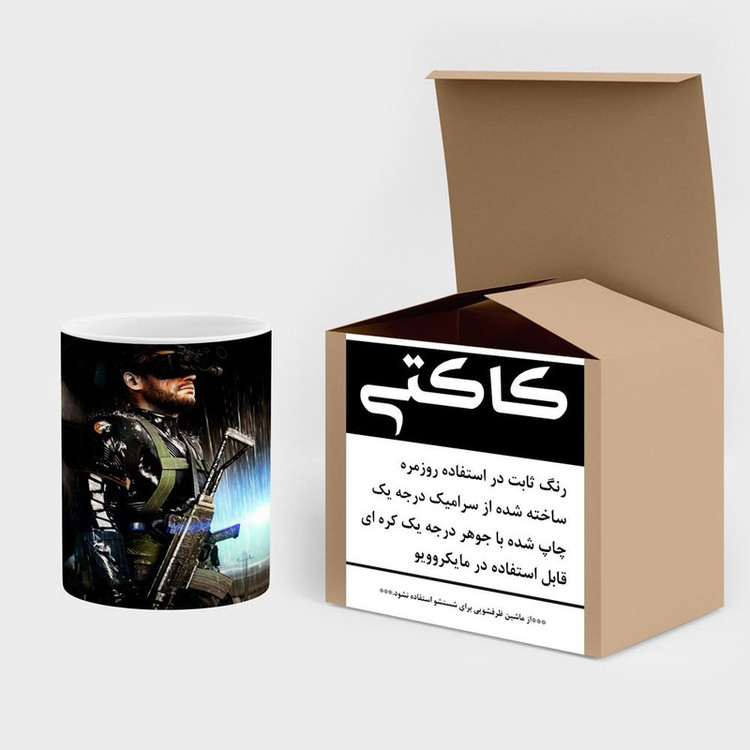 ماگ کاکتی مدل بازی Metal Gear Solid Vː The Phantom Pain کد mgh29486