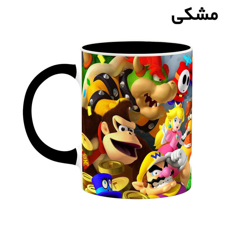 ماگ کاکتی مدل بازی سوپر ماریو Super Mario کد mgh29324