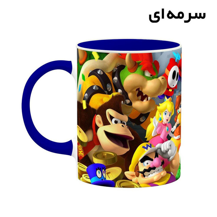 ماگ کاکتی مدل بازی سوپر ماریو Super Mario کد mgh29324