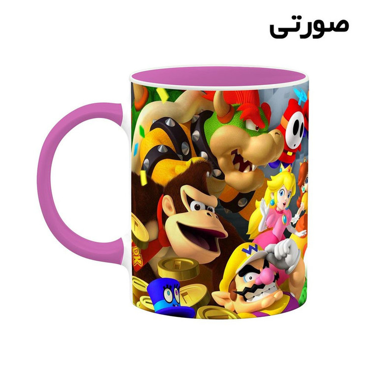 ماگ کاکتی مدل بازی سوپر ماریو Super Mario کد mgh29324