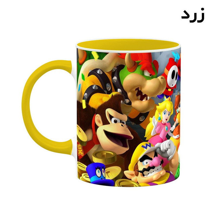 ماگ کاکتی مدل بازی سوپر ماریو Super Mario کد mgh29324