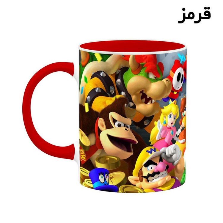 ماگ کاکتی مدل بازی سوپر ماریو Super Mario کد mgh29324