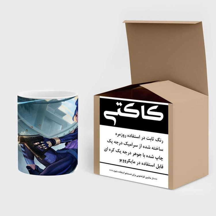 ماگ کاکتی مدل انیمه کد mgh16814