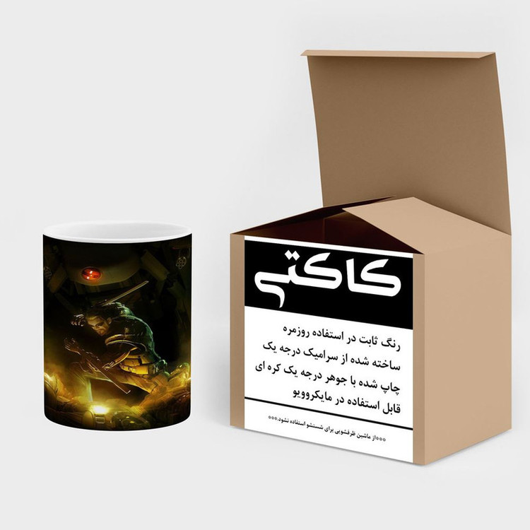 ماگ کاکتی مدل بازی Deus Ex کد mgh28136