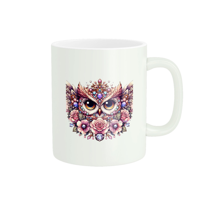 ماگ پاد آفرین طرح جغد کد 587