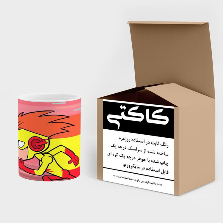 ماگ کاکتی مدل Kid Flash کد mgh39318