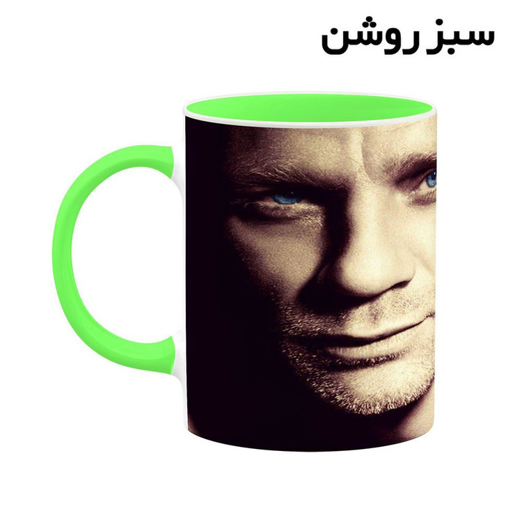 ماگ کاکتی طرح دنیل کریگ Daniel Craig مدل mgh25743