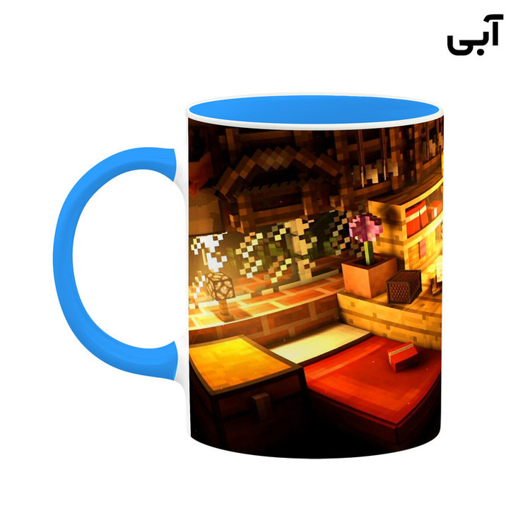 ماگ کاکتی طرح ماینکرافت minecraft مدل mgh41258