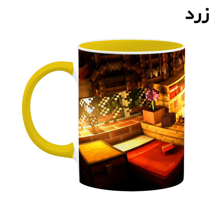 ماگ کاکتی طرح ماینکرافت minecraft مدل mgh41258