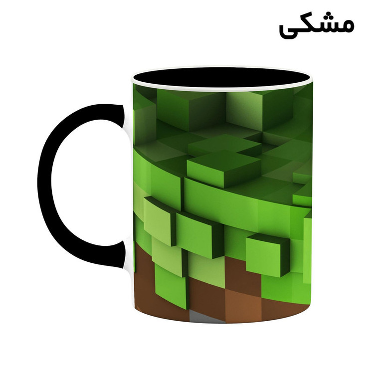 ماگ کاکتی طرح ماینکرافت minecraft مدل mgh41198