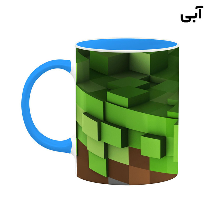 ماگ کاکتی طرح ماینکرافت minecraft مدل mgh41198