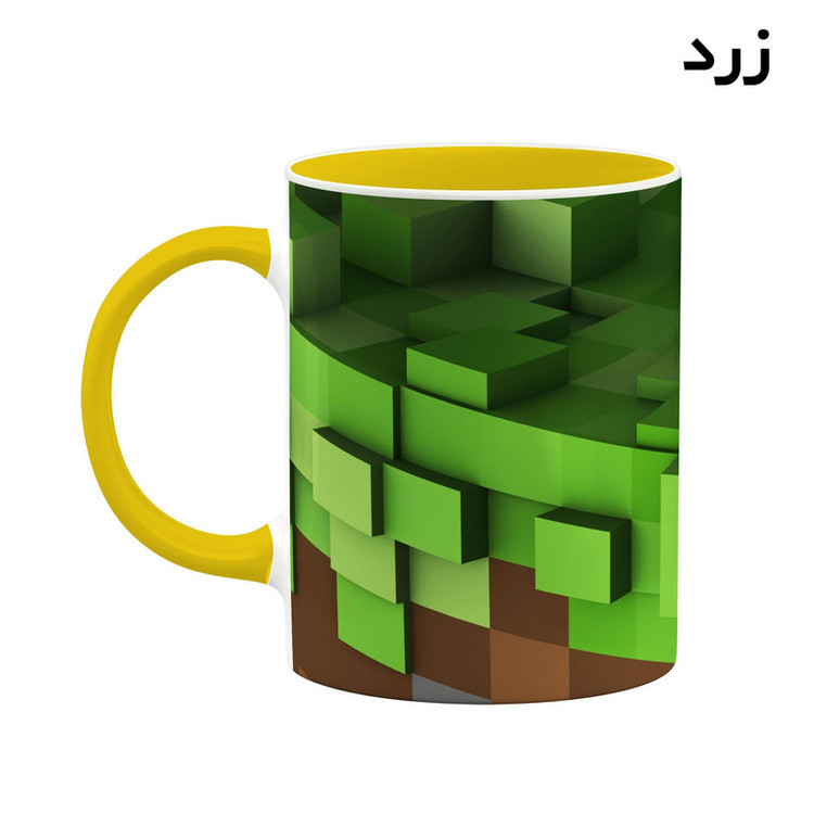 ماگ کاکتی طرح ماینکرافت minecraft مدل mgh41198