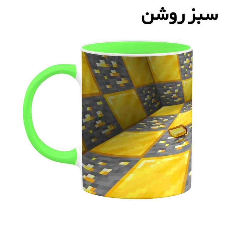ماگ کاکتی طرح ماینکرافت minecraft مدل mgh41179