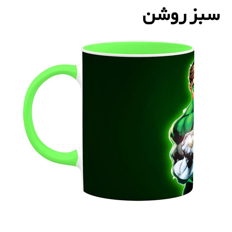 ماگ کاکتی مدل گرین لنترن Green Lantern کد mgh38803