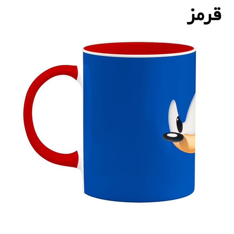 ماگ کاکتی مدل بازی سونیک Sonic The Hedgehog کد mgh30219