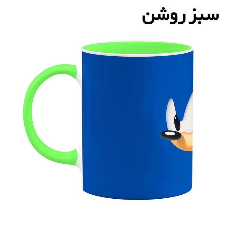 ماگ کاکتی مدل بازی سونیک Sonic The Hedgehog کد mgh30219