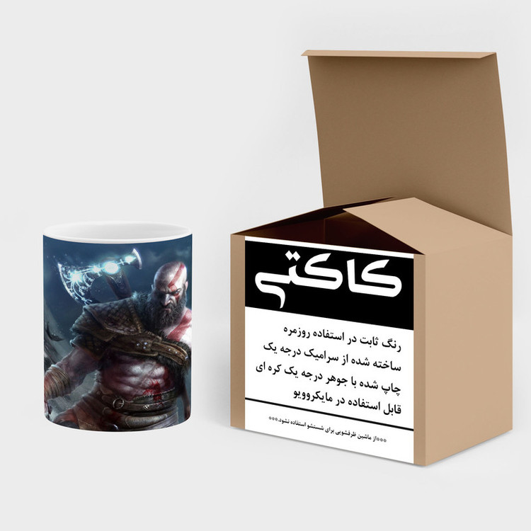 ماگ کاکتی طرح گاد آف وار God Of War مدل mgh40547