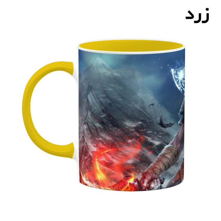 ماگ کاکتی طرح گاد آف وار God Of War مدل mgh40547
