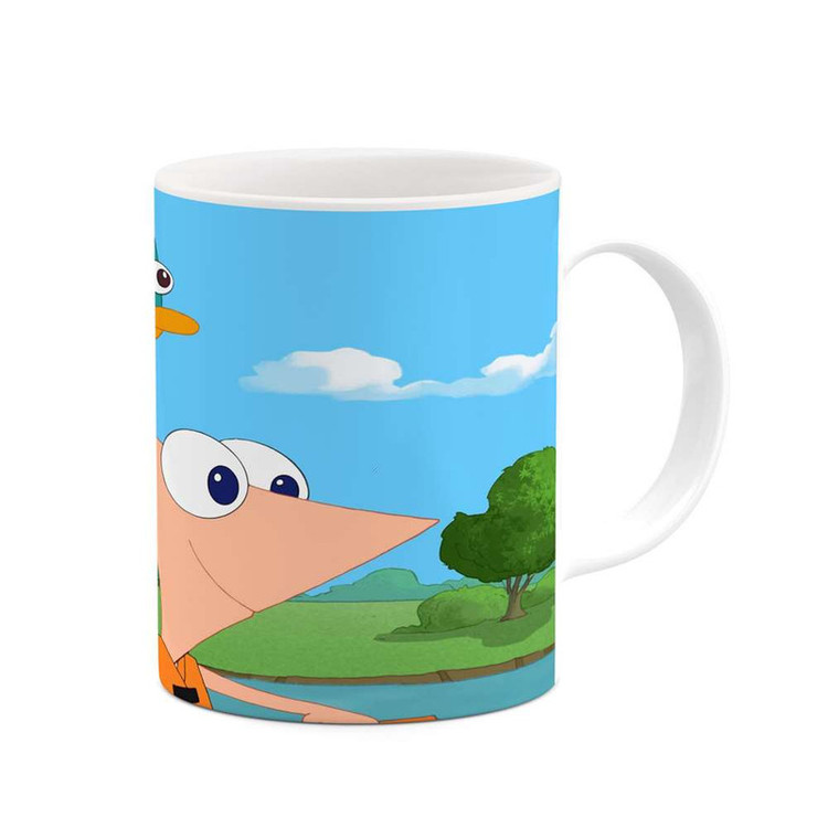 ماگ کاکتی مدل کارتون Phineas And Ferb کد mgh22914