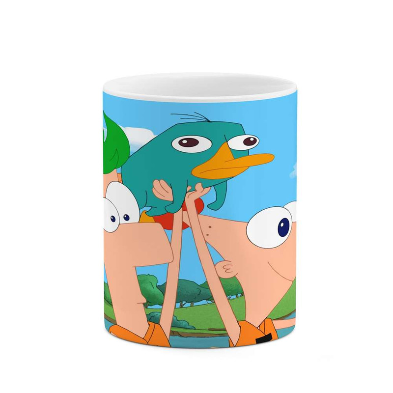 ماگ کاکتی مدل کارتون Phineas And Ferb کد mgh22914