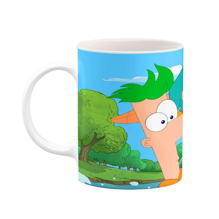 ماگ کاکتی مدل کارتون Phineas And Ferb کد mgh22914