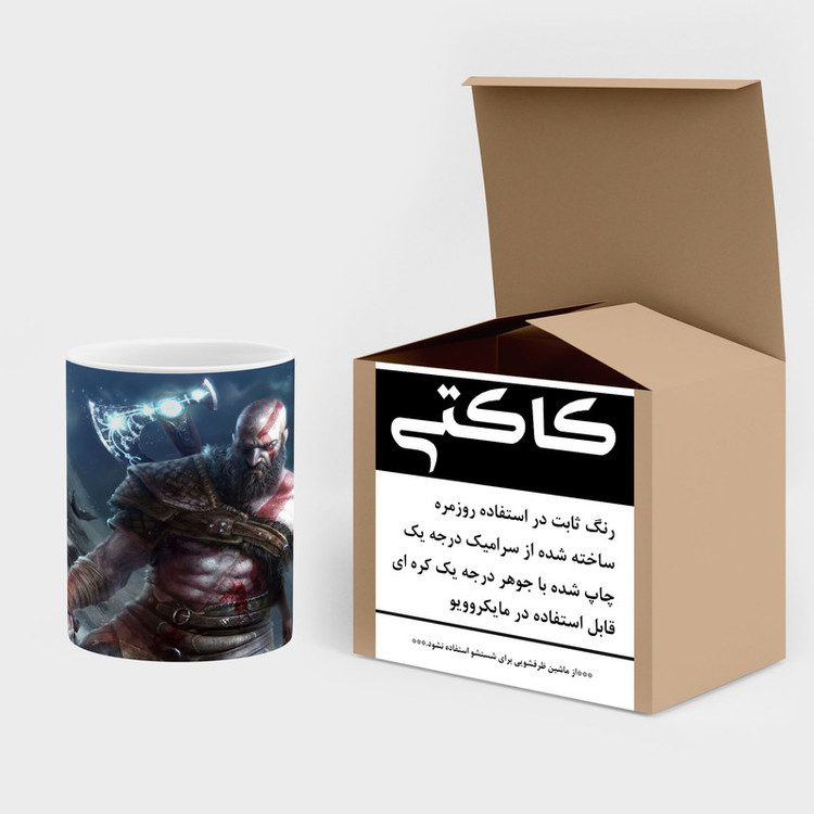 ماگ کاکتی طرح گاد آف وار God Of War مدل mgh40483