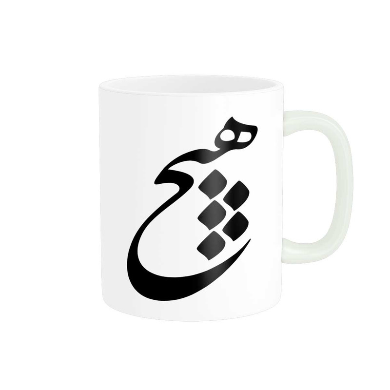 ماگ پاد آفرین مدل خوشنویسی و شعر فارسی کد 4177